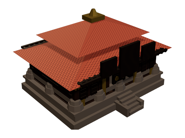 Dulohupa — model 3D